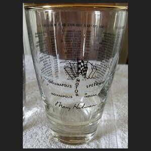 Four (4) VTG Collectable 1979 Indy 500 Indianapolis Motor Speedway 16oz 4.75"